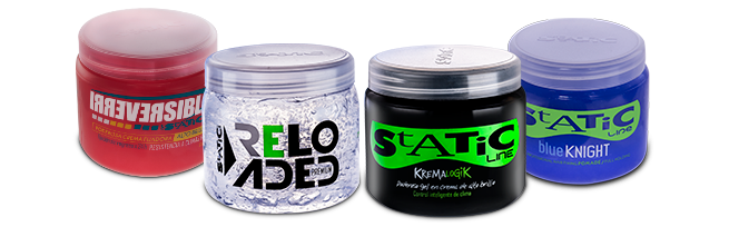 Gel en Crema, Gel Crista y Cera Fijadora. Kremalogik, Irreversible, Xt-Extreme, Ceralogik, Greenergy